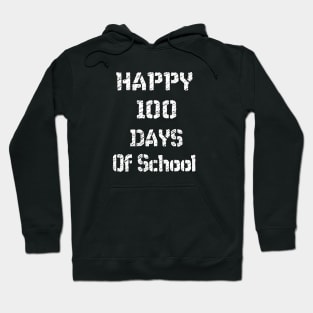 Cute Happy 100th Day of School Gift 100 Days Smarter T-Shirt Hoodie